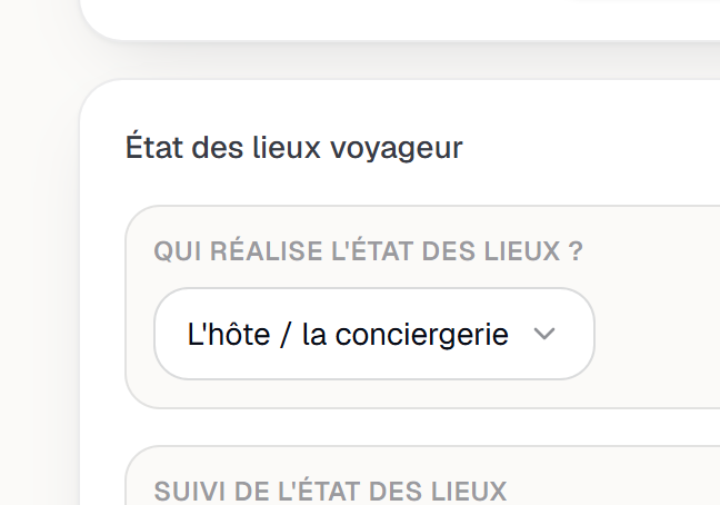 La carte Qui réalise l'état des lieux ? et ses trois politiques.